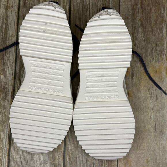 Converse Run Star Hike Hi Leather Sherpa Cozy Blue Unisex Sneakers M/7.5 W/9 - Picture 7 of 8